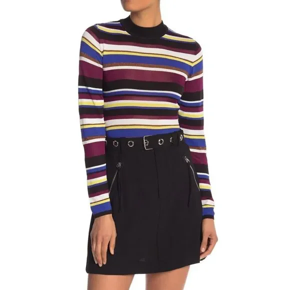 Rachel Roy XXL Victorian Stripe Sweater - Picture 1 of 7